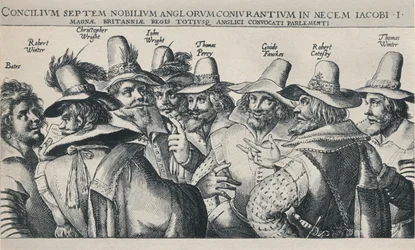 The Gunpowder Plot Conspirators, 1605, 1904