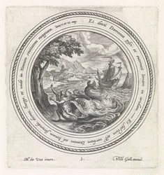 The Fish Spits Jonah onto the Land History of Jonah (series title)