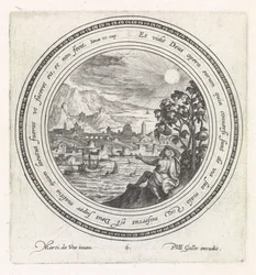 Jonah Sitting Under the Gourd Vine (History of Jonah)