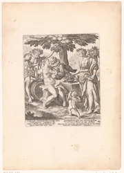 Man in the Company of Venus, Ceres, and Bacchus (Sine Cerere et Baccho Friget Venus)