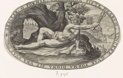 Mercury Gods and Goddesses Involved in the Judgment of Paris (series title)