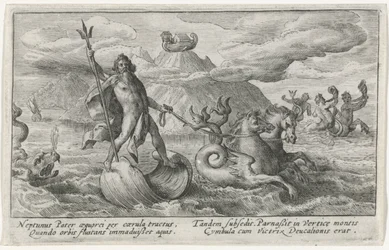 Neptune Calms the Waves (Metamorphoses of Ovid series)