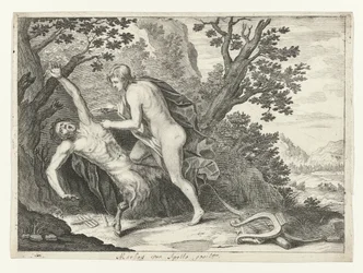 Apollo Flaying Marsyas