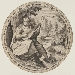 Terpsichore, from The Muses
