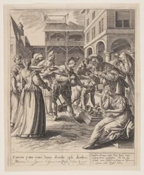 The Son Receiving His Heritage, from The Parable of the Prodigal Son