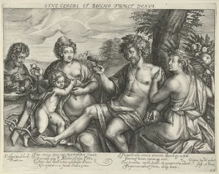 Bacchus, Venus, and Ceres in a Landscape