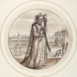 Helena with Mask, Early 17th Century