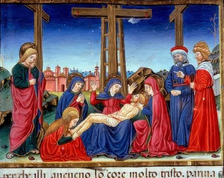 Descent from the Cross (c.123r). 1476