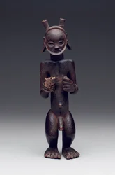 Ritual container in the form of a standing male figure