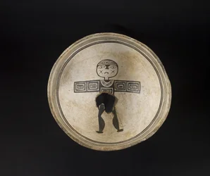 Bowl with Painted Motifs, c.1200-1300