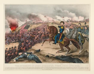 The Storming of Fort Donelson, Tenn. Feb. 15th, 1862