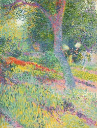 In the Garden of Pretzfeld Castle, c.1903