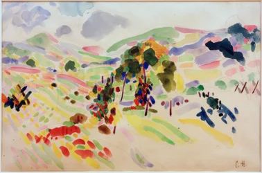 Landscape with Trees near Pretzfeld