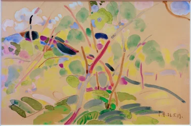 Landscape with Trees near Pretzfeld