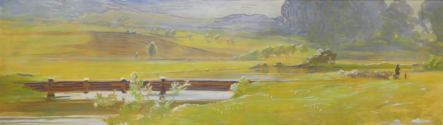 The Meadow Valley near Pretzfeld, c.1898