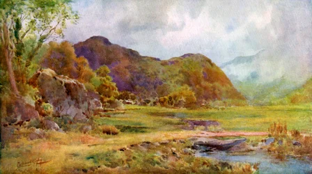On the Marsh Near Lodore, Cumberland, 1924-1926