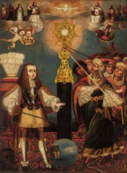 Charles II in Defense of the Eucharist
