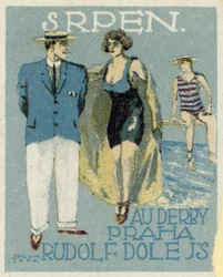 August. Au Derby Rudolf Dole fashions, Prague
