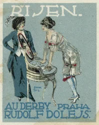 October. Au Derby Rudolf Dole fashions, Prague