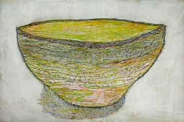 Abstract Woven Bowl