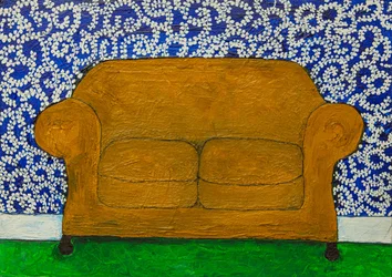 Cozy Living Room Sofa