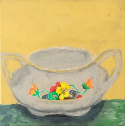 Floral Sugar Bowl