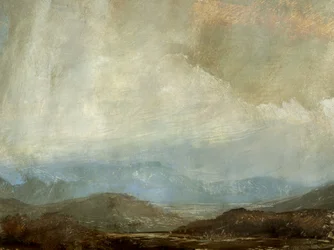 Dramatic Mountain Landscape