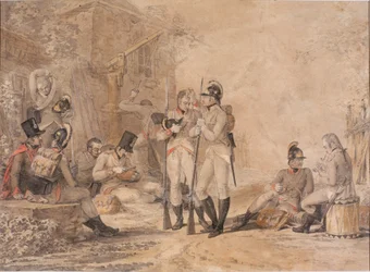Soldiers Resting