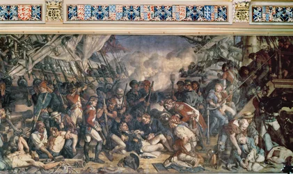The Death of Nelson (detail)