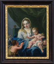 Mary with Jesus and St. John
