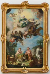 The Paradise (Sketch for a Ceiling Fresco in Sonntagberg Basilica, Lower Austria)