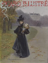 Chrysanthemums (Cover of Le Figaro Illustre, November 1896)