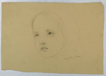 Head of a Child, 1843