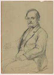 Man Seated, ca. 1860