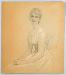 Sketch for Portrait of a Woman, 1881