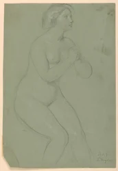 Study for "A Magdalen", 1852