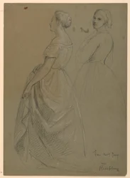 Study for "Martha Washington