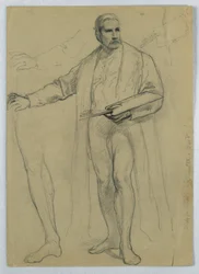 Study for "Titian Showing", 1866