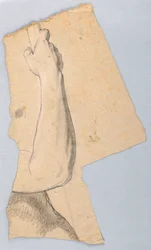 Study for "Tribute Money", 1852