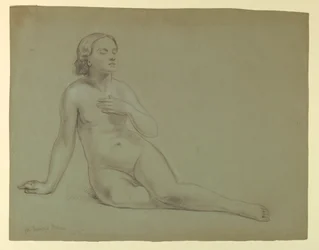 Female Nude, Study for 