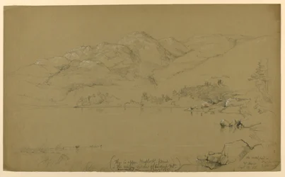 Landscape Sketch, Mount Desert, Maine