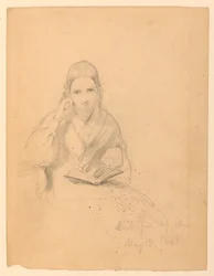 Portrait Study of Miss Elliott