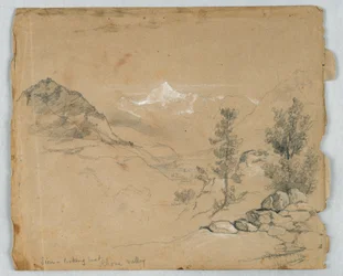 Sion, Looking East, Rhone Valley