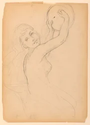 Sketch for a Bacchante