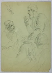 Sketches of a King and Two Women