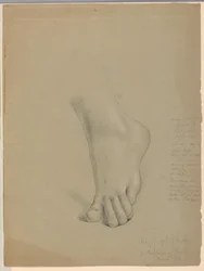Study for Foot of Matthew in 
