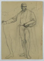 Study for "Titian Showing"