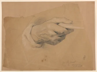 Study of Right Hand for the Priest in the "Communion of the Sick"
