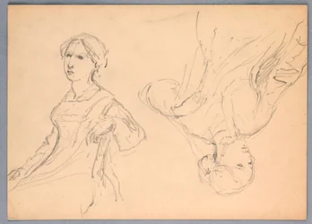 Woman Seated, Two Studies