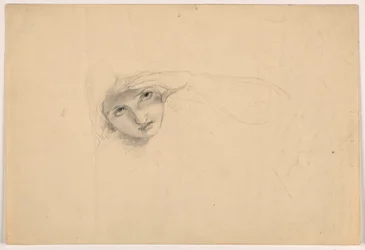 Woman Shielding Her Eyes